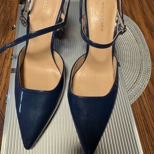 Marc Fisher Dark Blue Pointed Heels